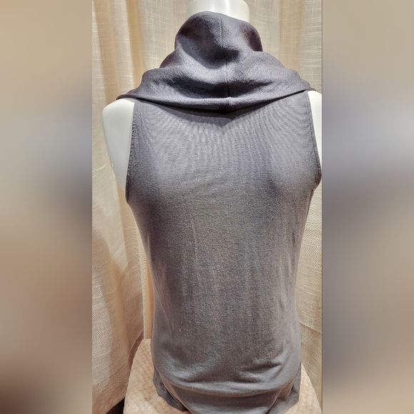 Ann Taylor Sleeveless Cowlneck Shell/Blouse - Picture 7 of 9